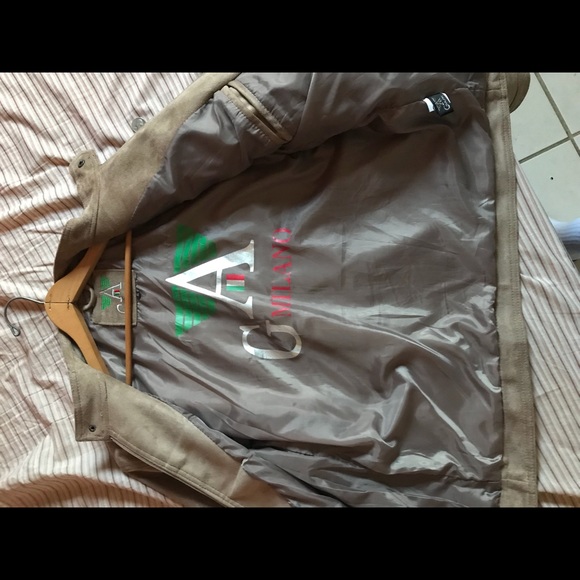 GA MILANO SUEDE JACKET - Picture 3 of 3